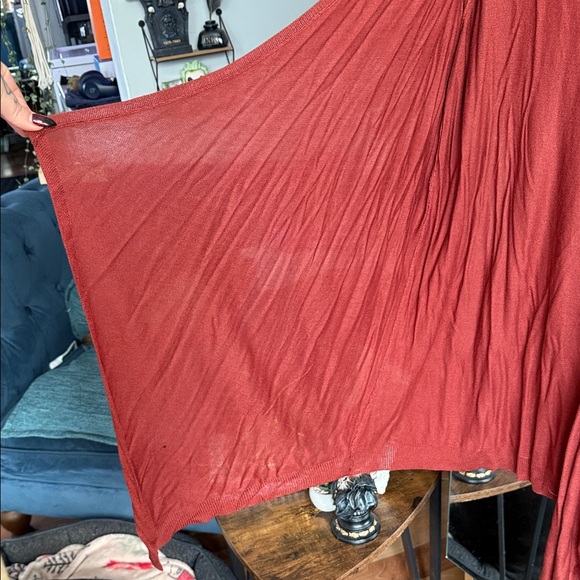 Torrid Rust Open Front Cardigan - Picture 2 of 5